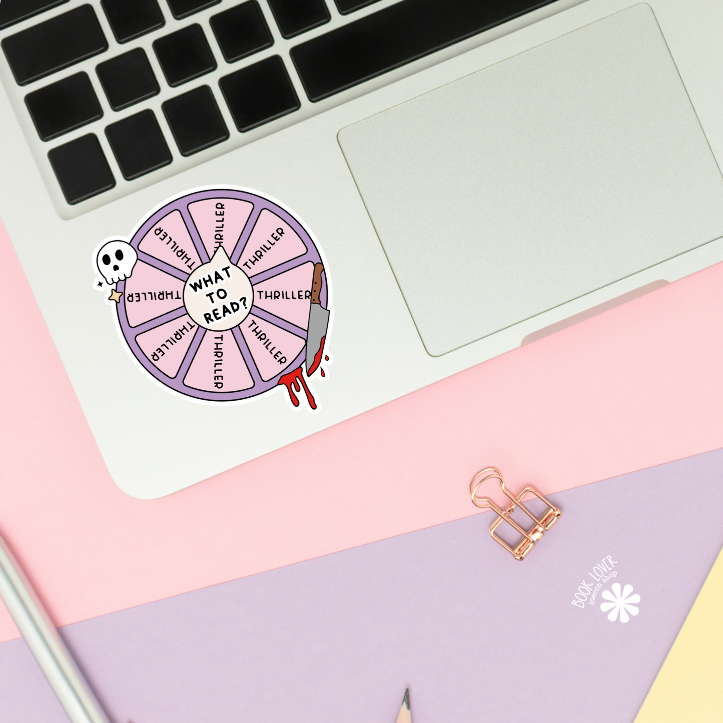 What to Read Thriller Stickers / Bookish Stickers: 3''