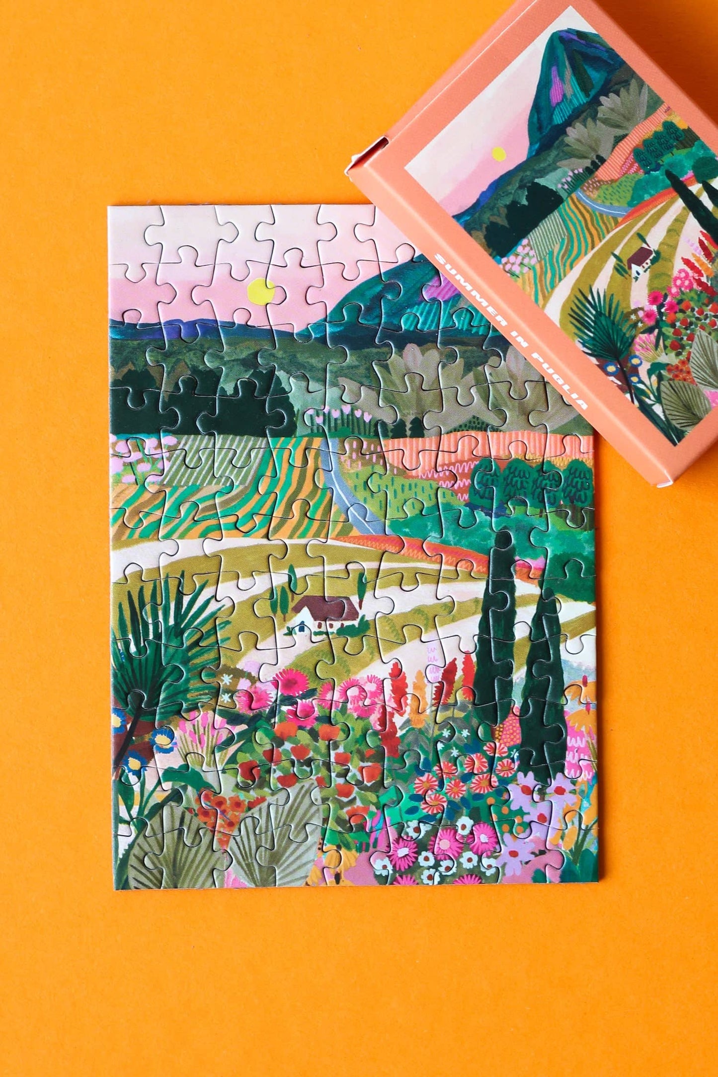 Summer in Puglia mini puzzle, 99 pieces