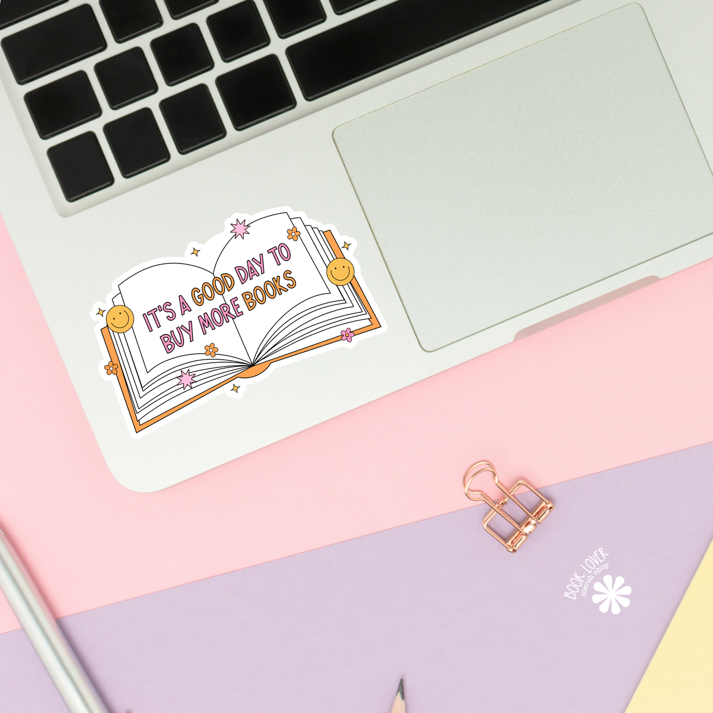 Good Day To Buy More Books Stickers / Bookish Stickers: 3''