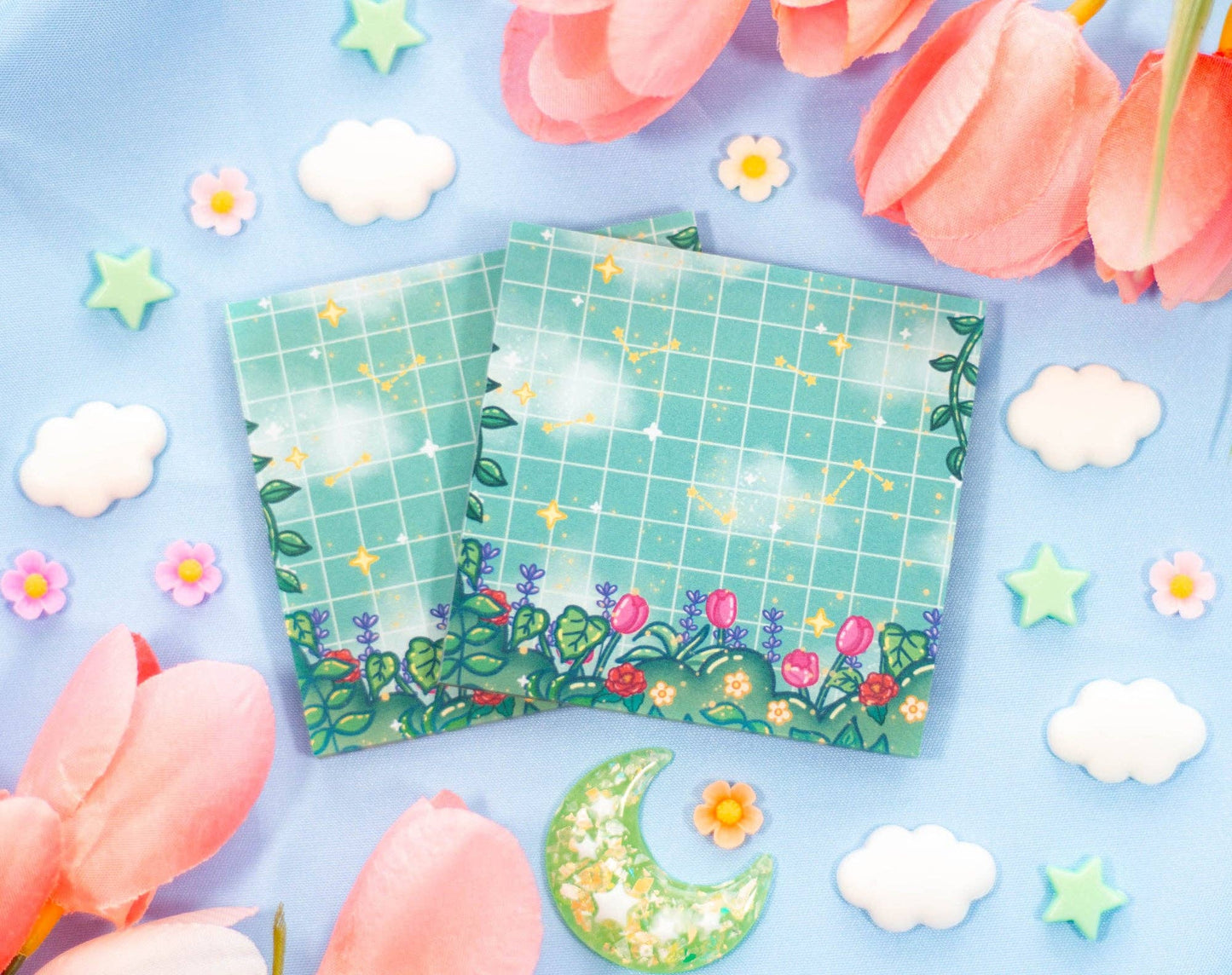 Botanical Bliss Sticky Notes