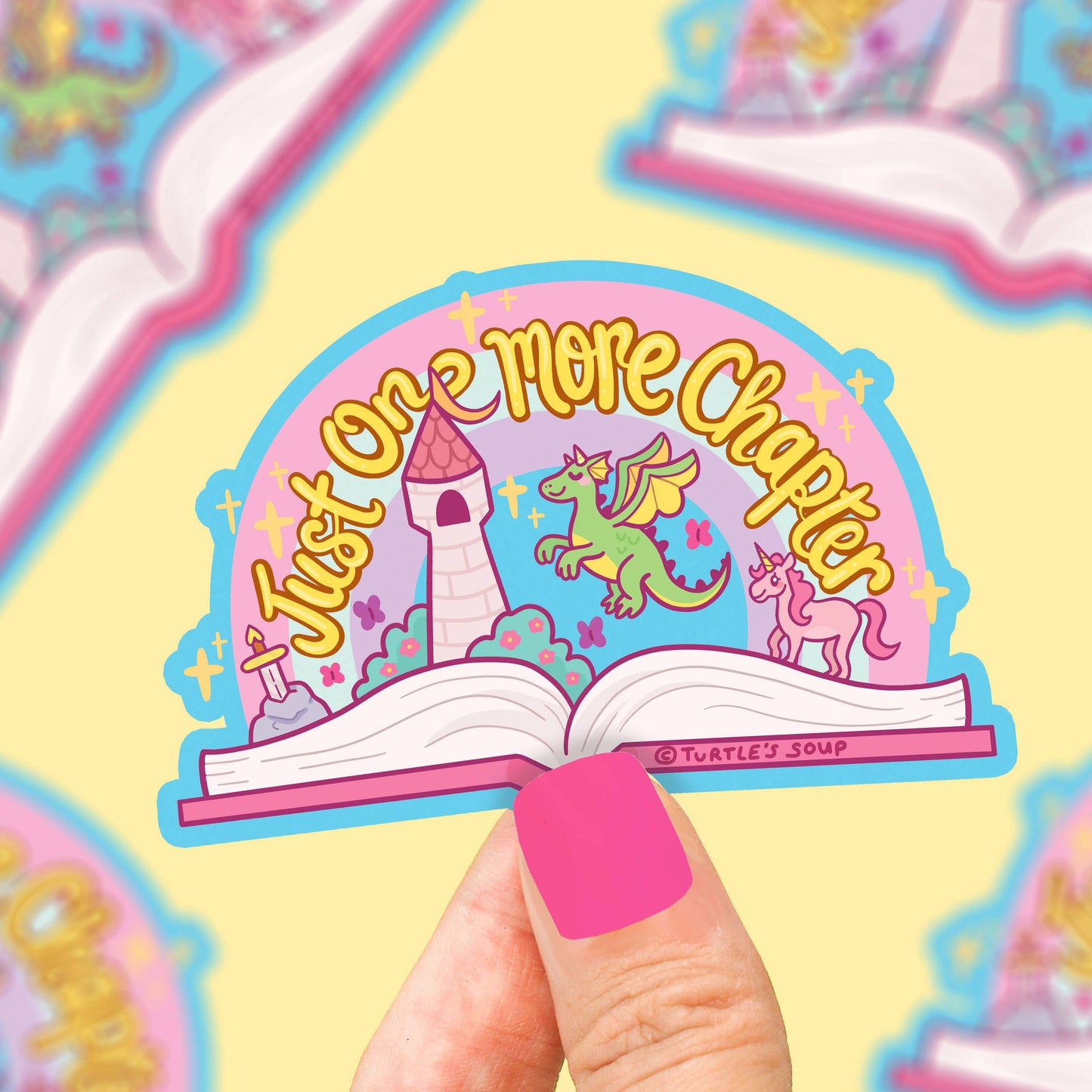 One More Chapter Fairy Tale Vinyl Sticker