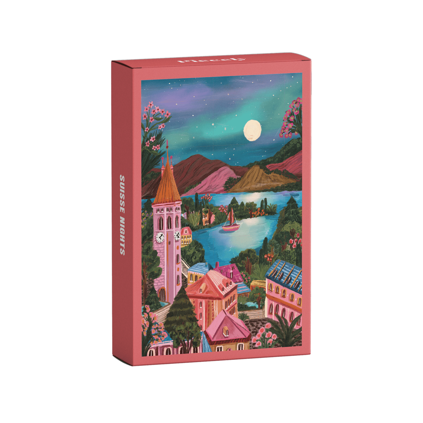 Suisse Nights mini puzzle, 99 pieces