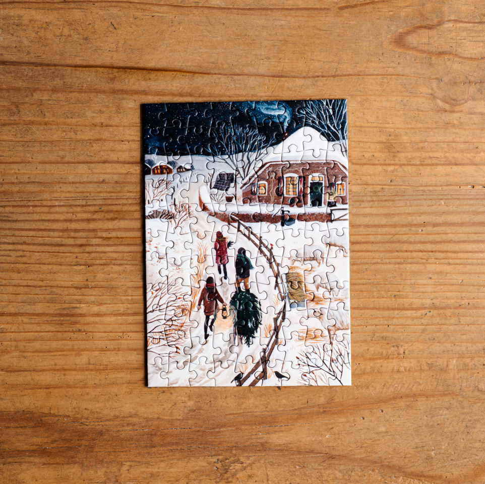 December mini puzzle — Trevell — 99 pieces