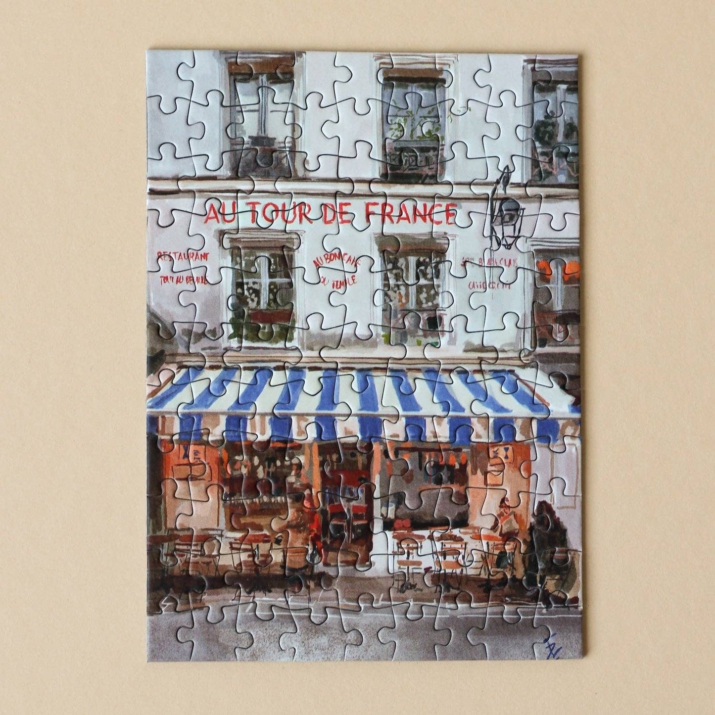 99 piece French Bistro mini puzzle