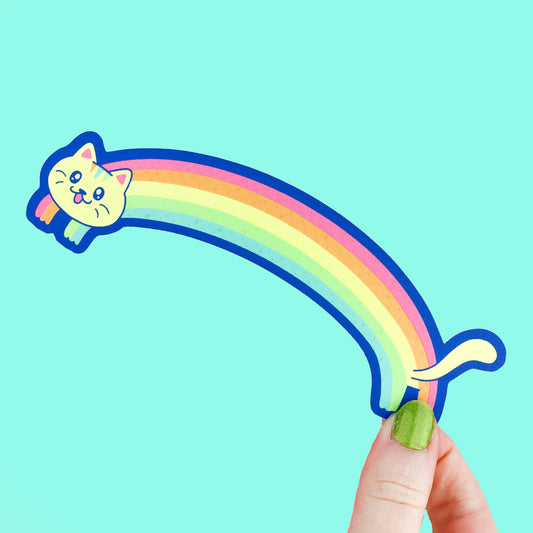 Rainbow Kitty Bookmark