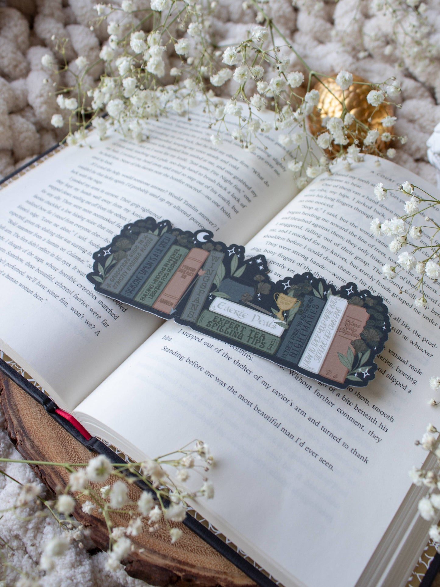 Feyre's Bookshelf Bookmark | ACOTAR: Feyre's Bookshelf