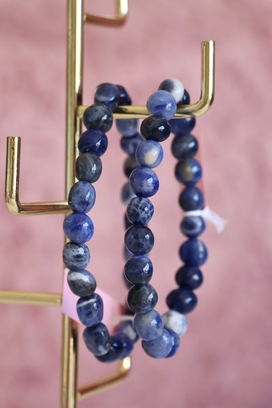 Sodalite Bead Bracelet
