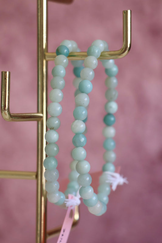 Amazonite Bead Bracelet