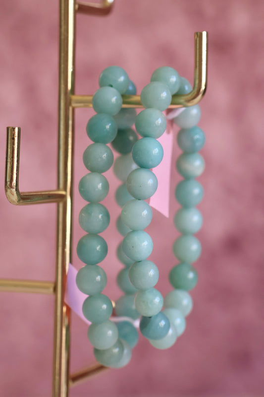 Amazonite Bead Bracelet