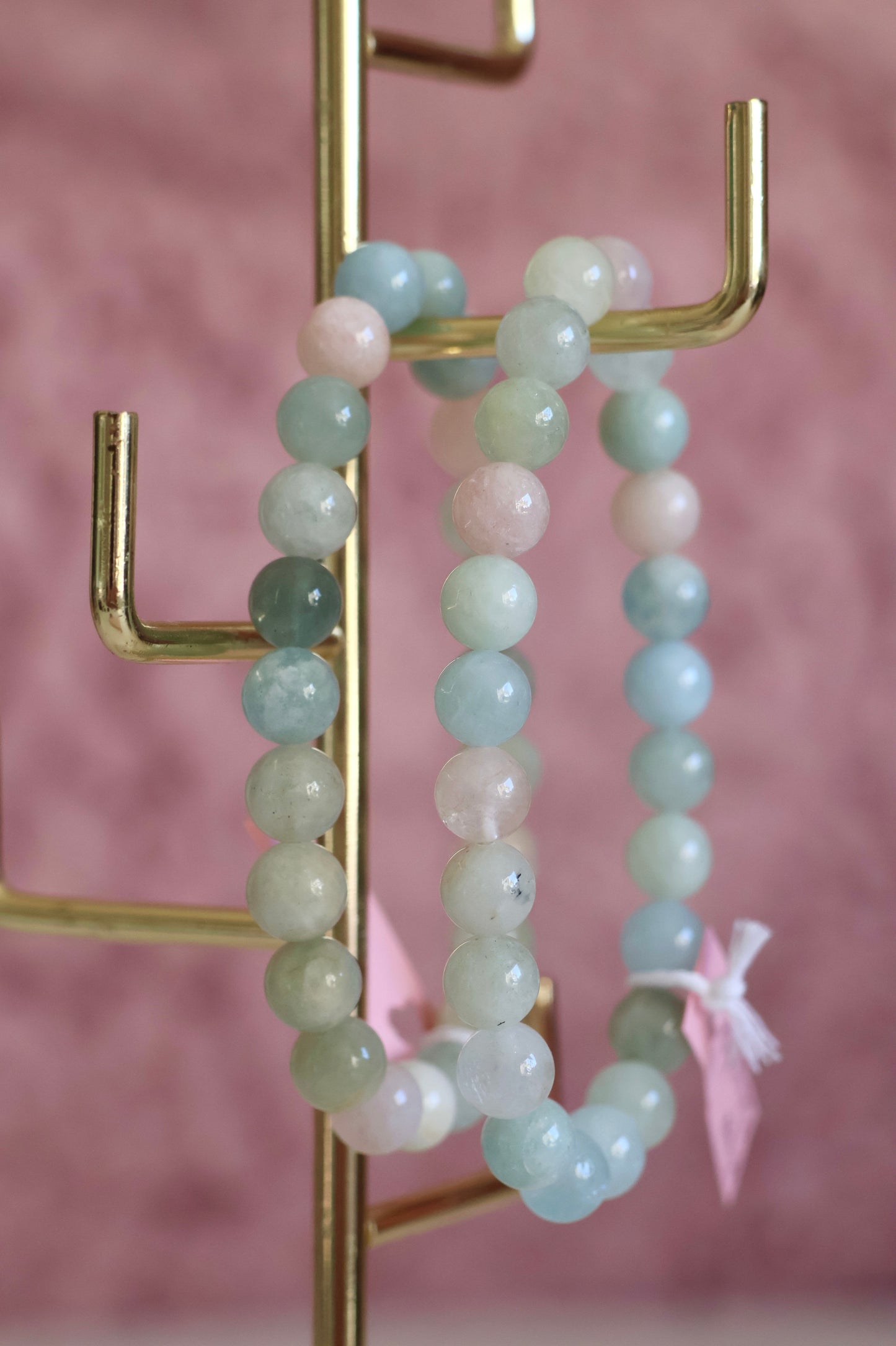 Mixed Beryl Bead Bracelet