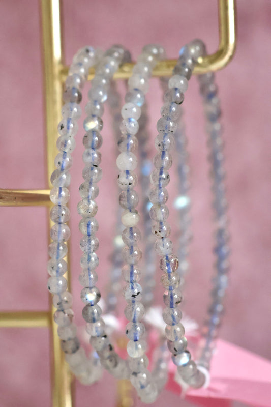 Labradorite Bead Bracelet