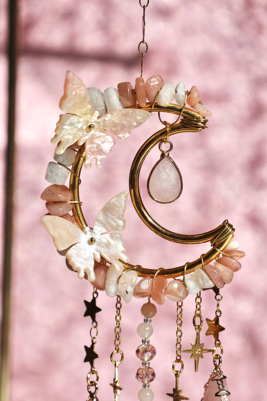 Crystal Sun Catcher - Gold - 001