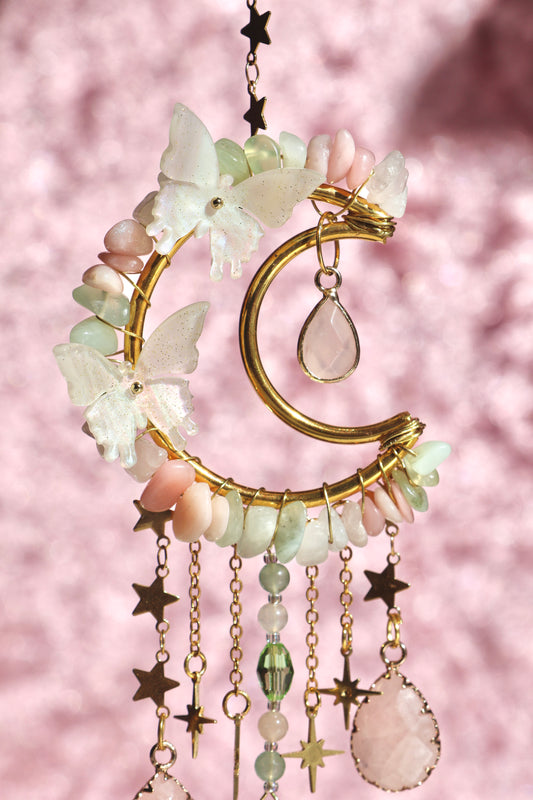 Crystal Sun Catcher - Gold - 005