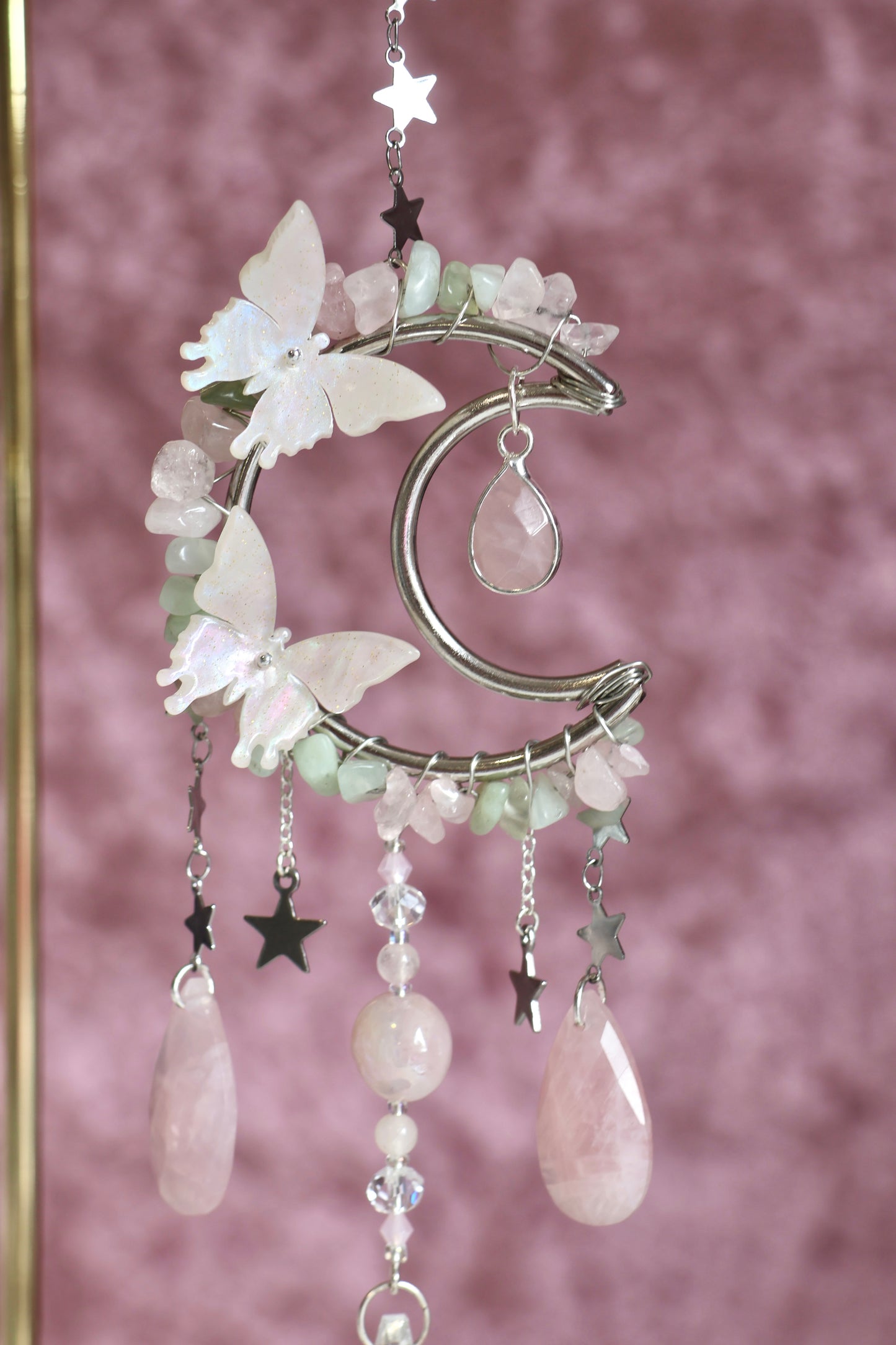 Crystal Sun Catcher - Silver - 001