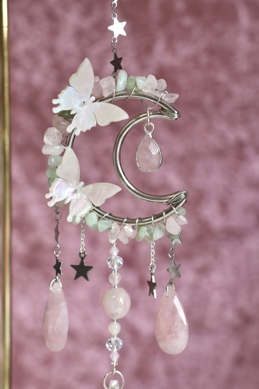 Crystal Sun Catcher - Silver - 001