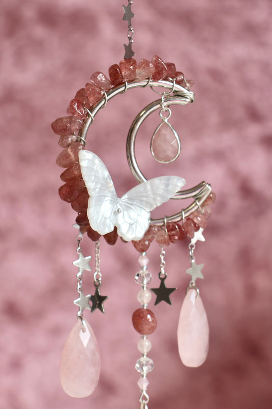 Crystal Sun Catcher - Silver - 003