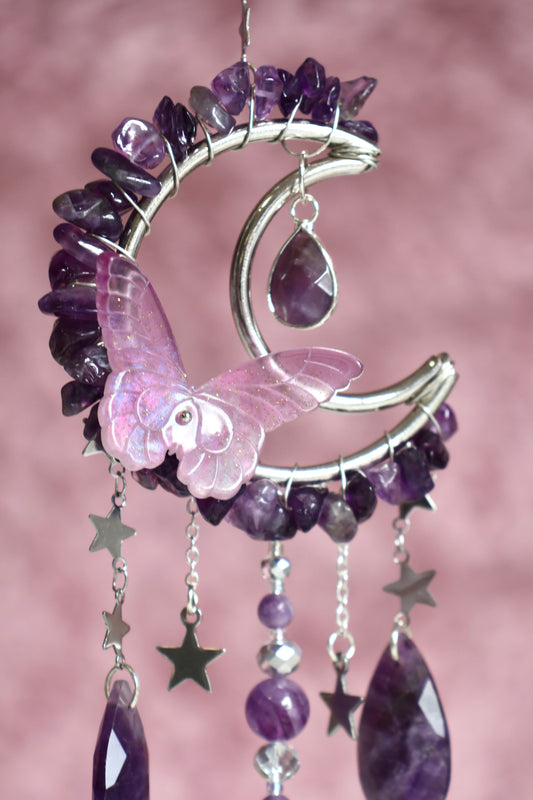 Crystal Sun Catcher - Silver - 004