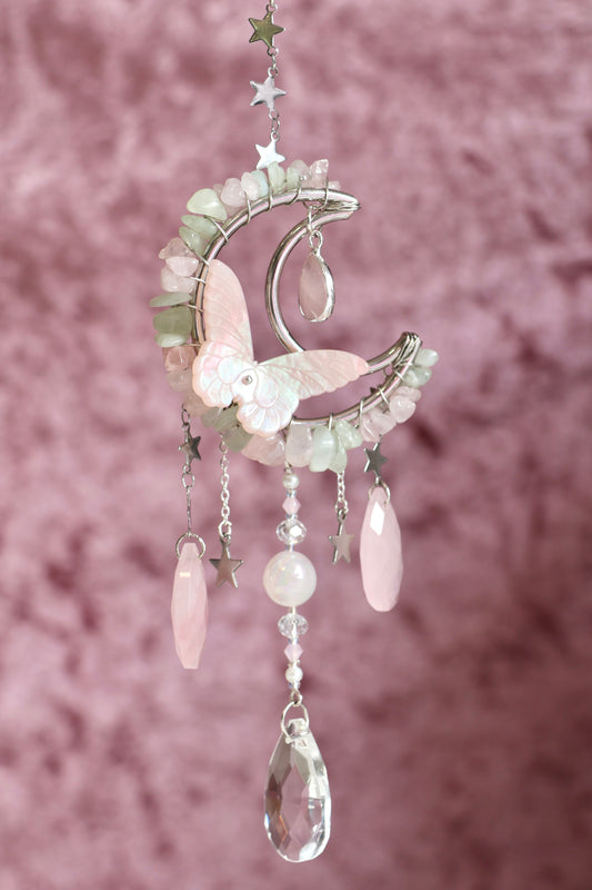 Crystal Sun Catcher - Silver - 005