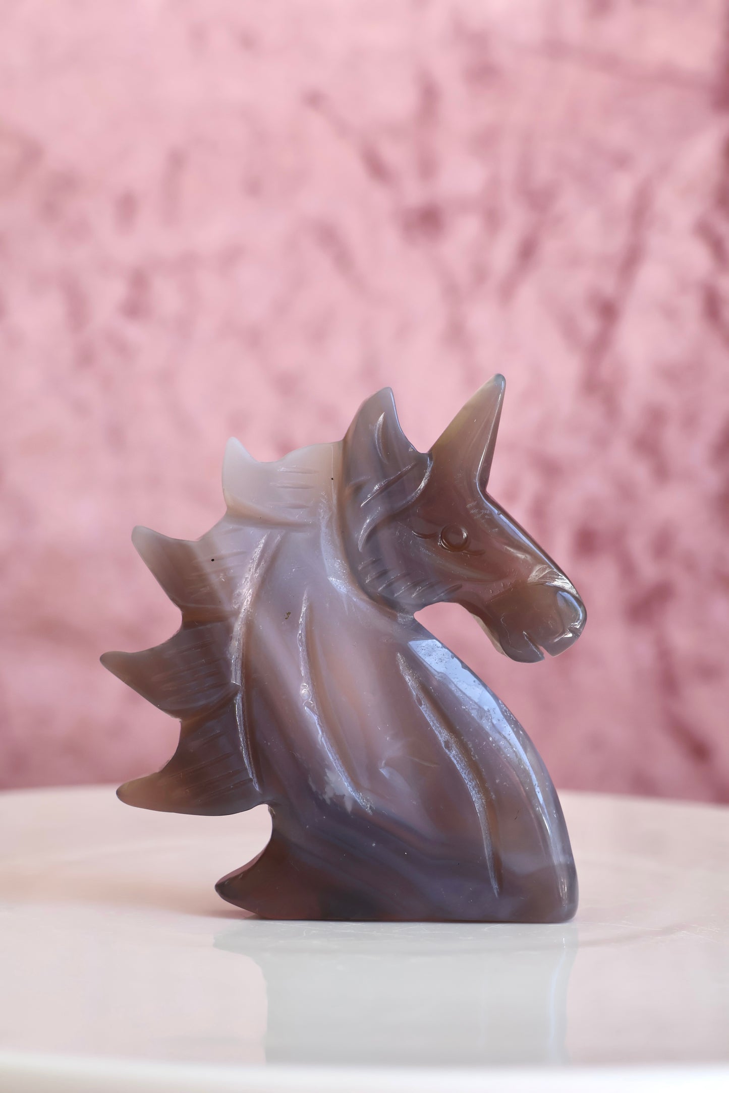 Druzy Agate Unicorn - 005
