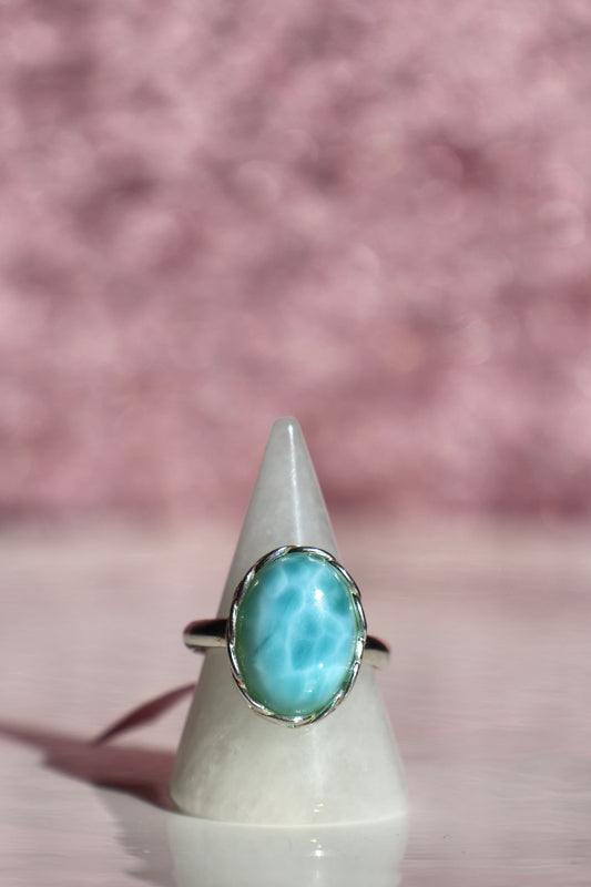 Larimar Ring - Size 8.5