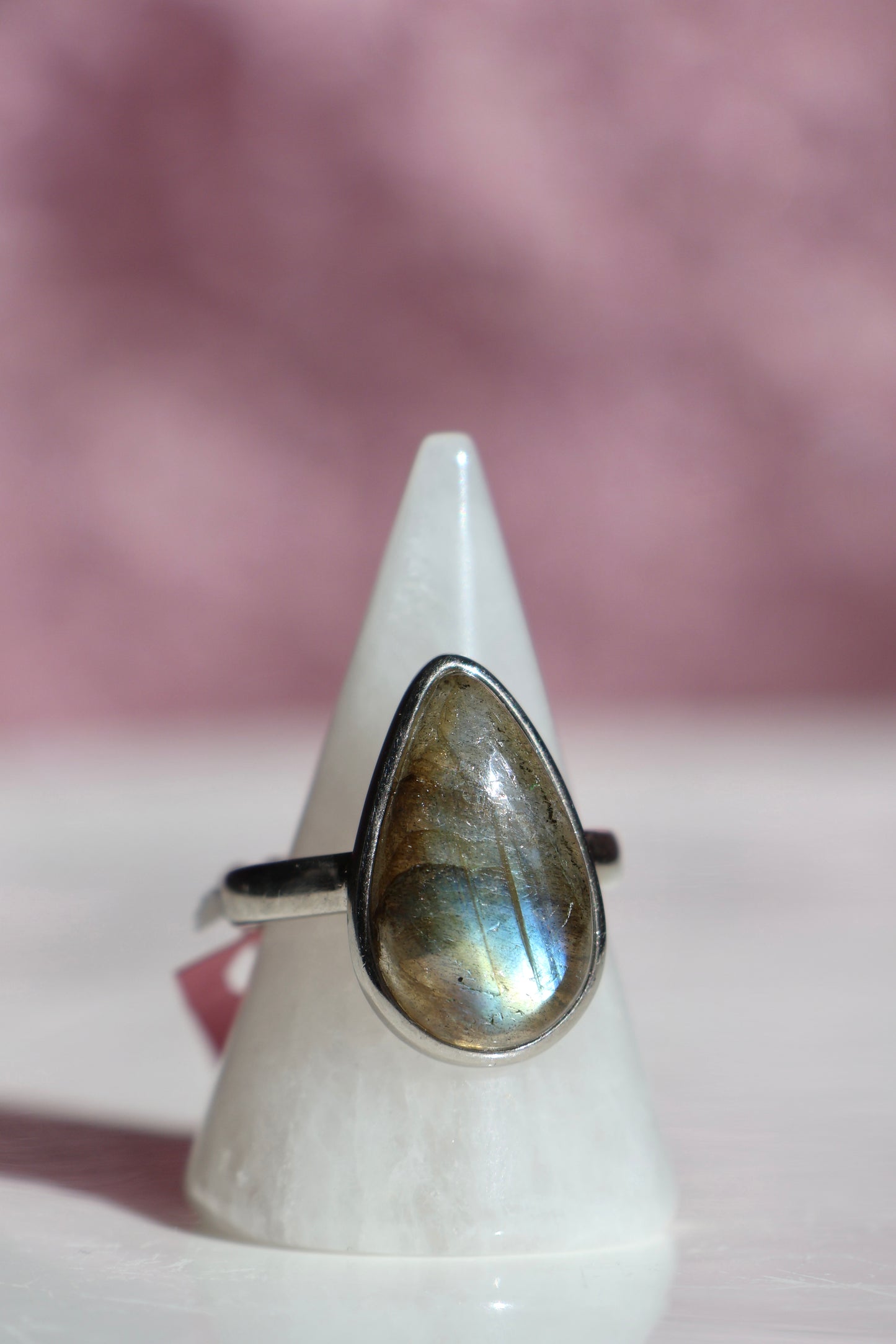 Labradorite Ring - Size 8