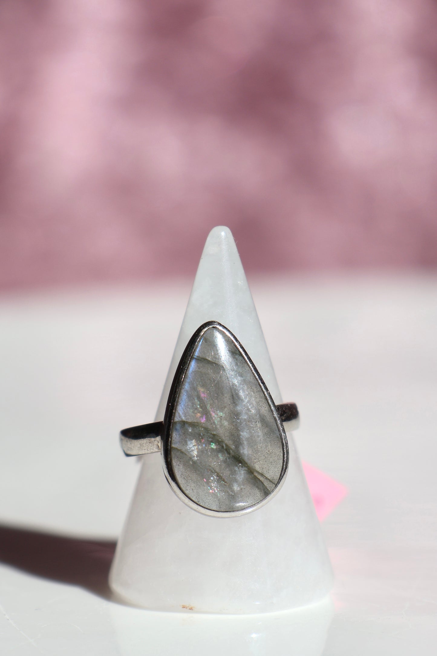 Labradorite Ring - Size 8