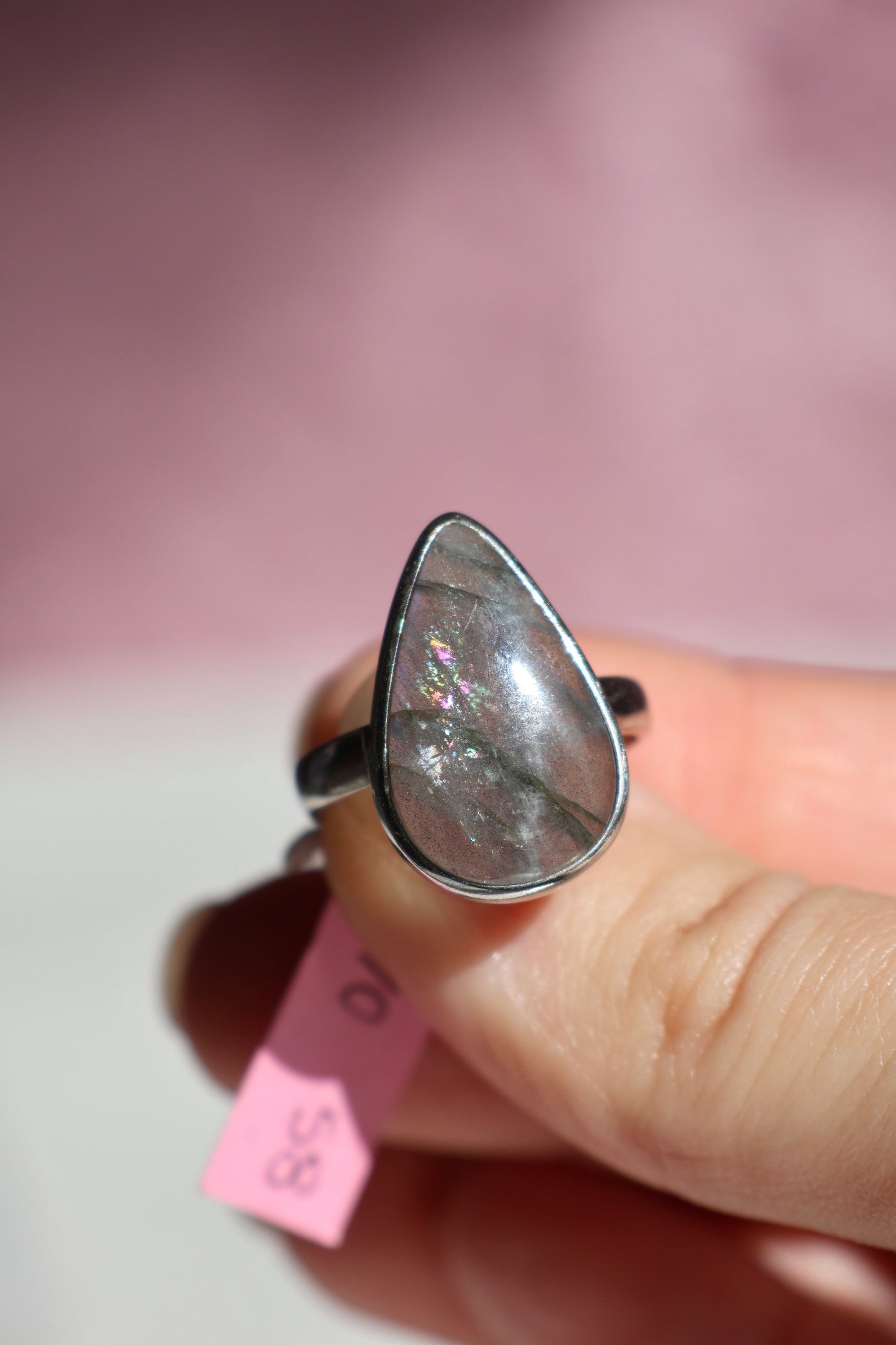 Labradorite Ring - Size 8