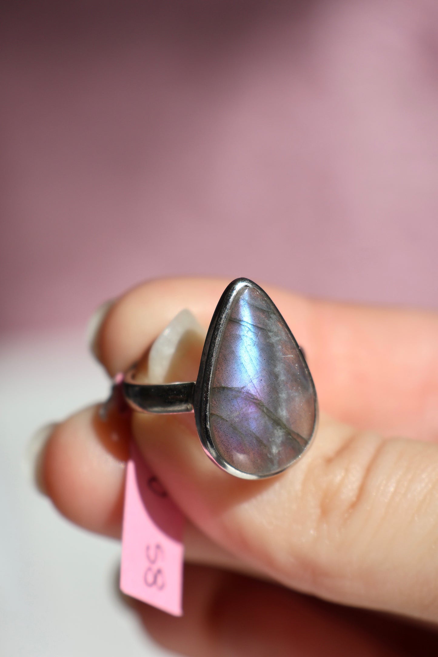 Labradorite Ring - Size 8