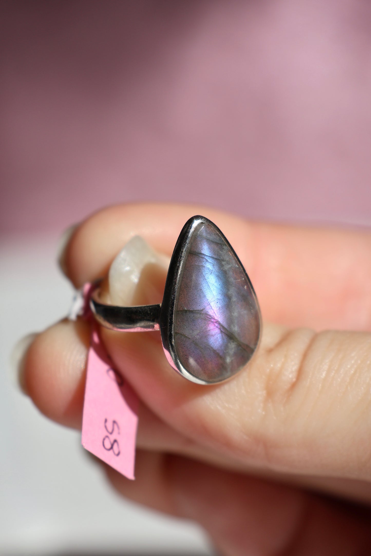 Labradorite Ring - Size 8