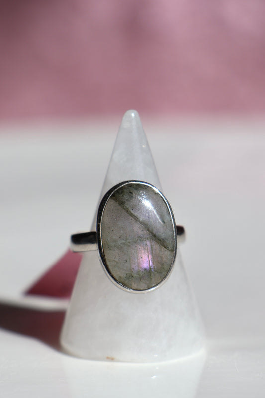 Labradorite Ring - Size 7