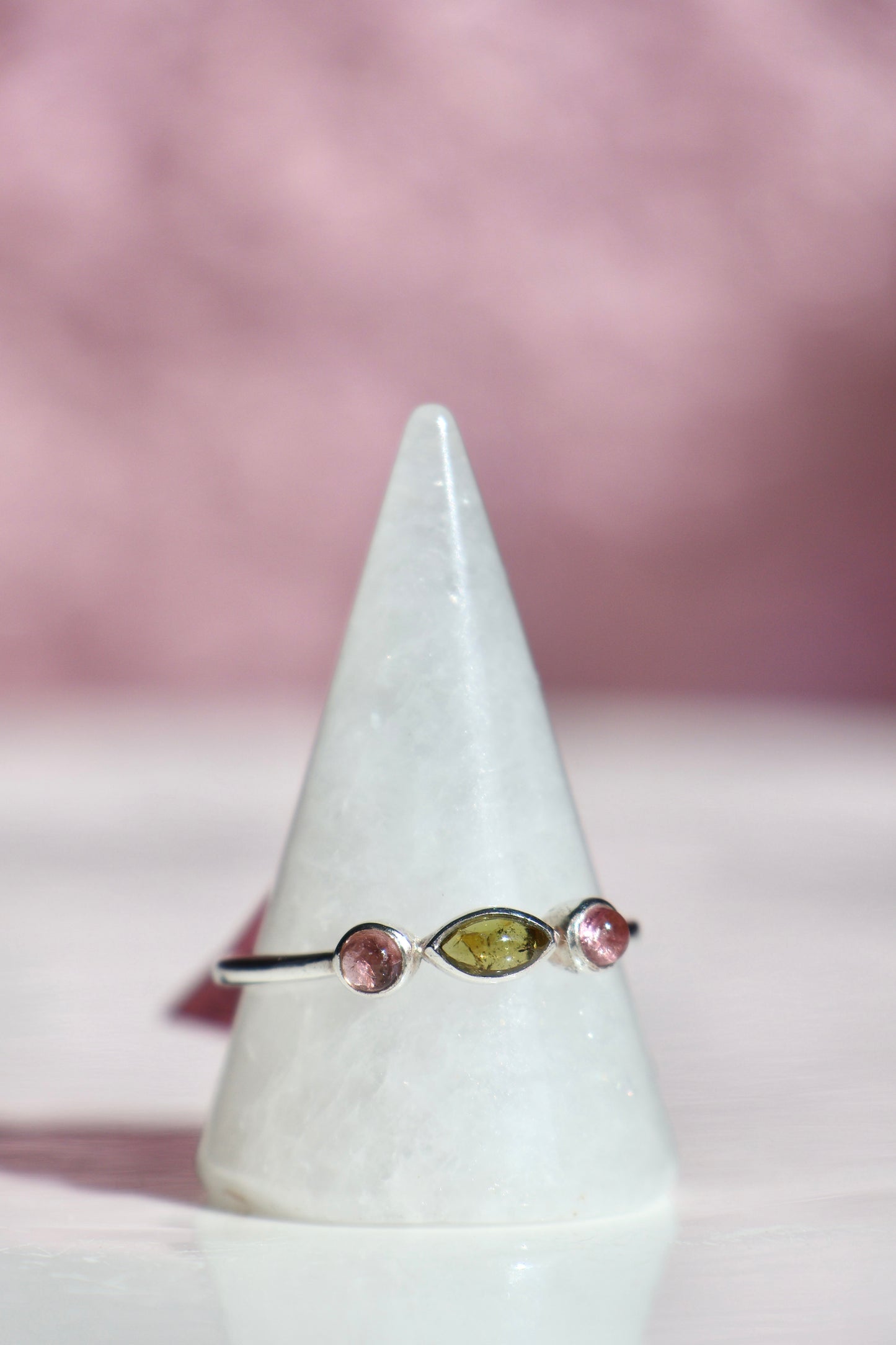 Mixed Tourmaline Ring - Size 10