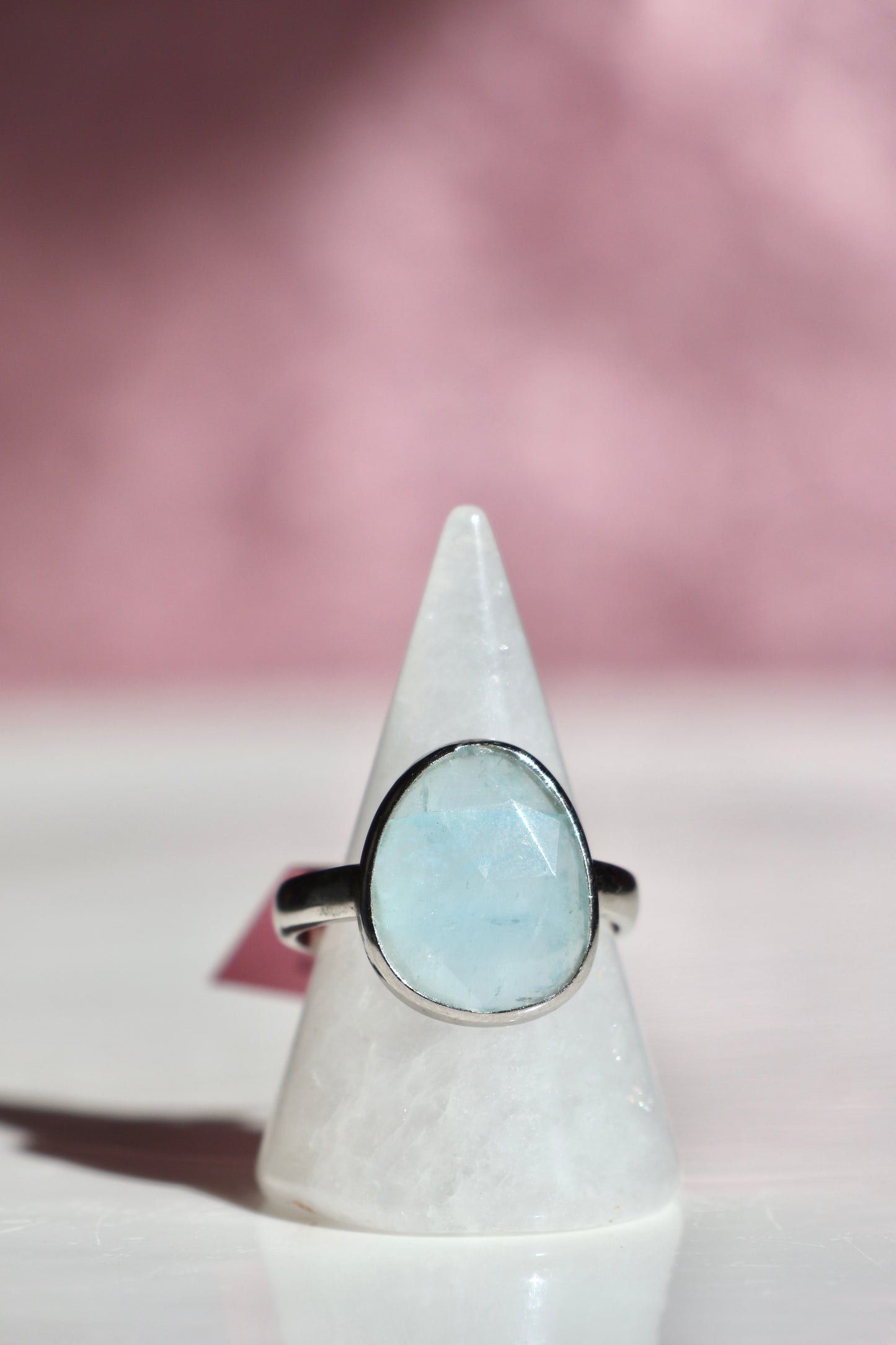 Aquamarine Ring - Size 8.5