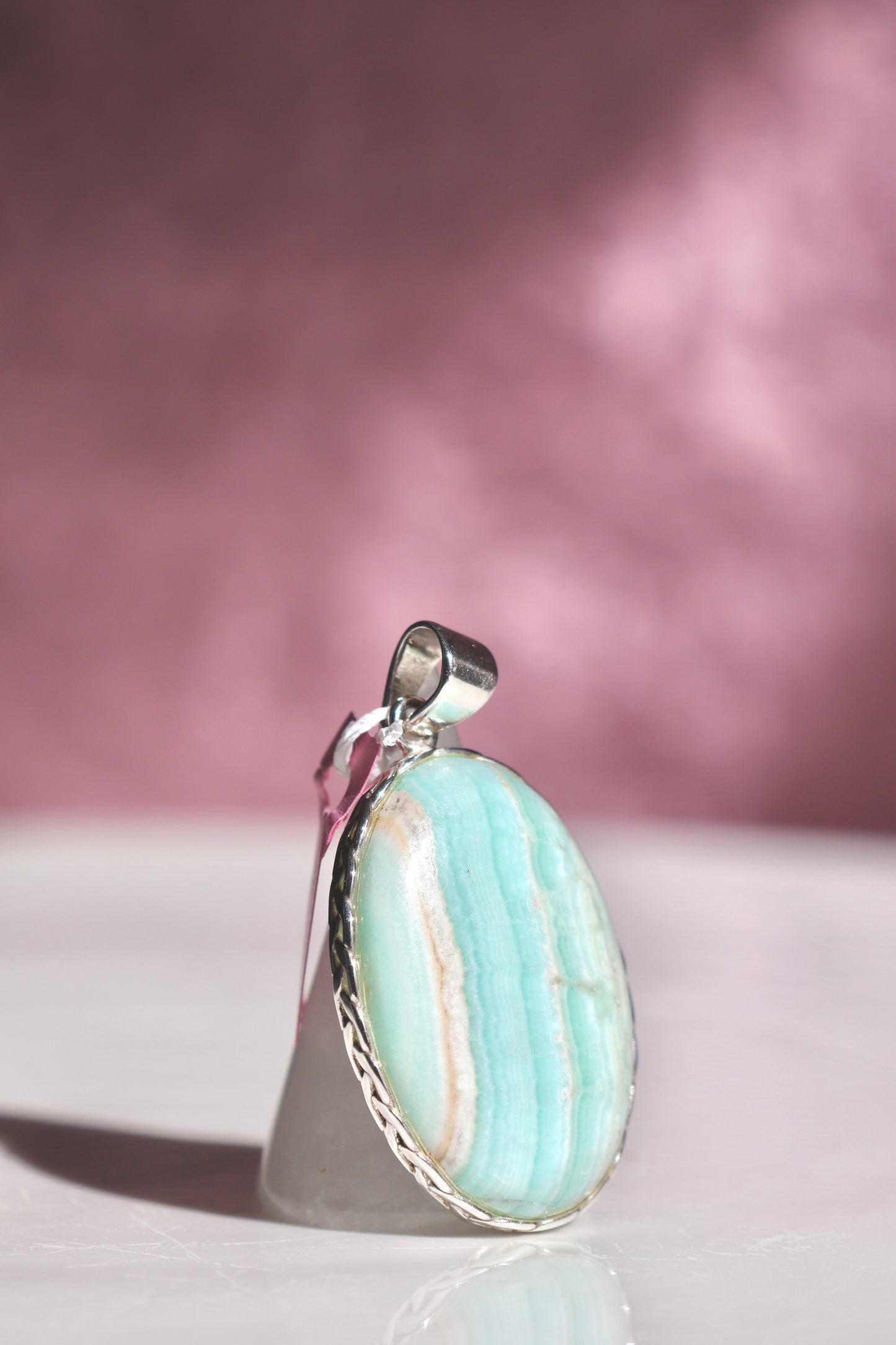 Caribbean Calcite Pendant