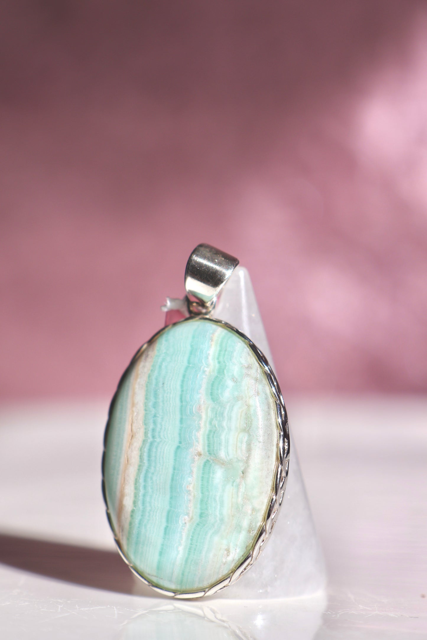 Caribbean Calcite Pendant