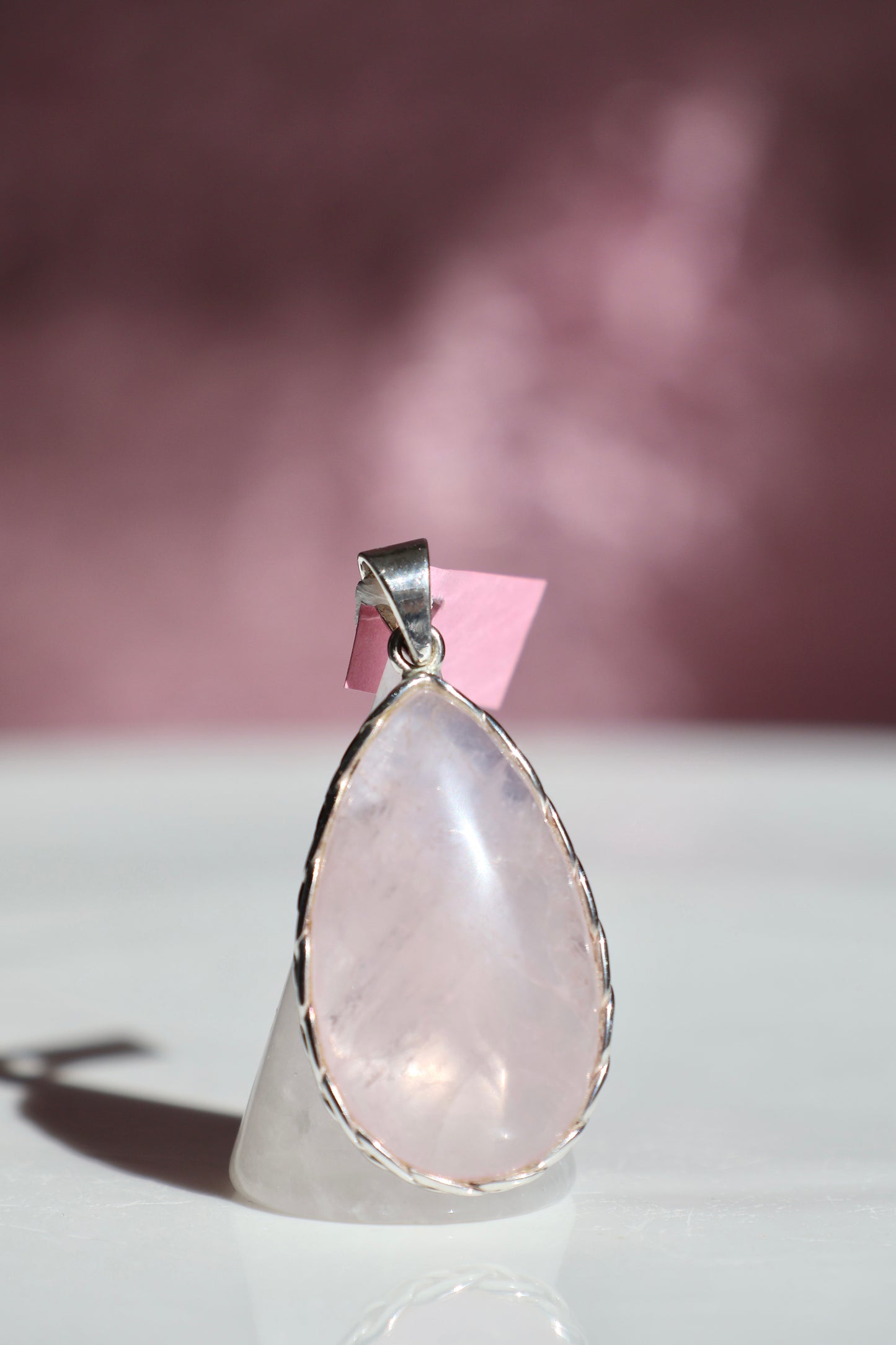 Rose Quartz Pendant
