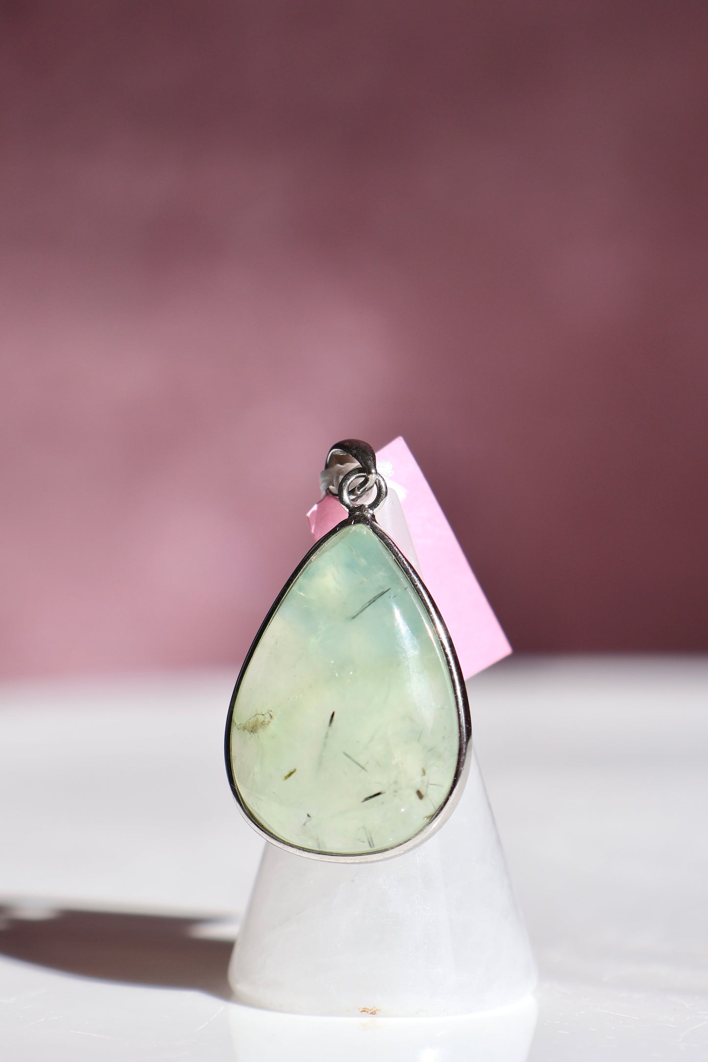 Prehnite Pendant