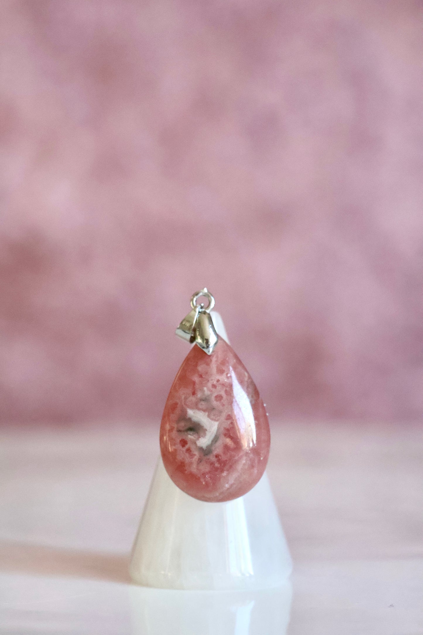 Rhodochrosite Pendant 005