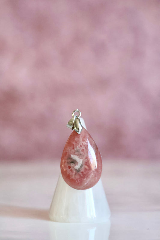 Rhodochrosite Pendant 005