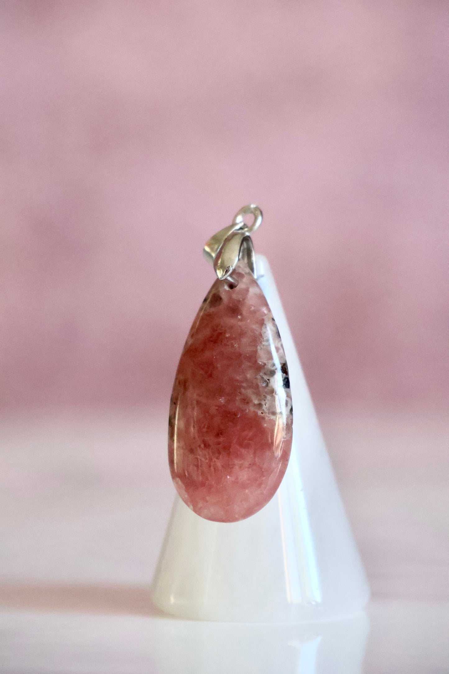 Rhodochrosite Pendant 002