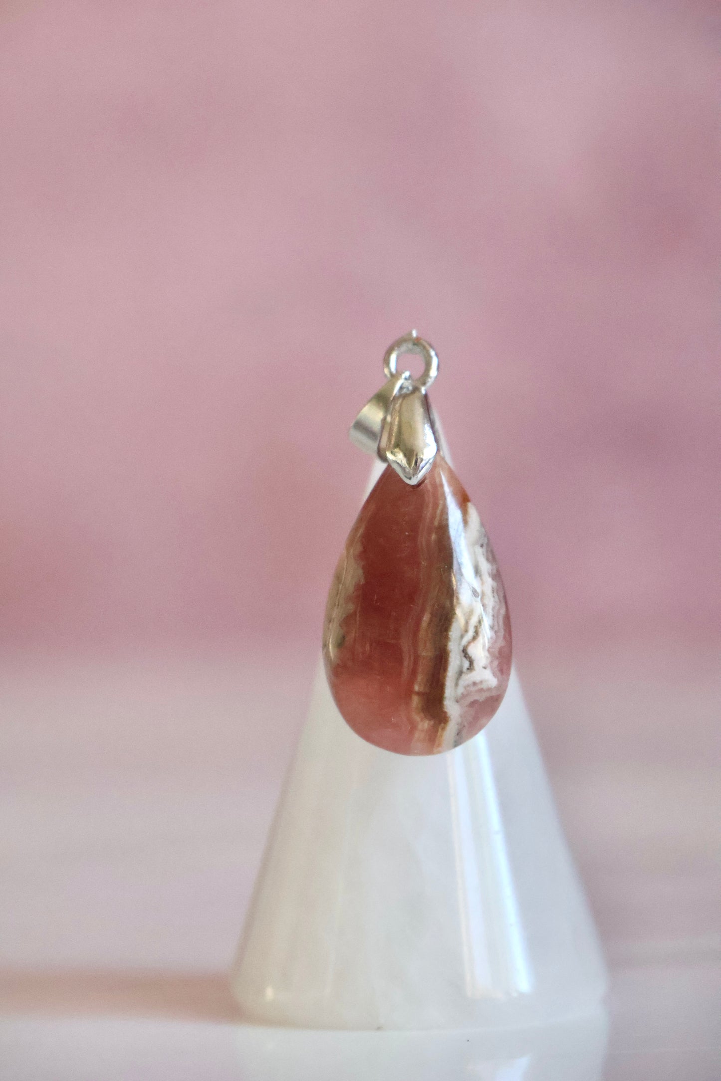 Rhodochrosite Pendant 001