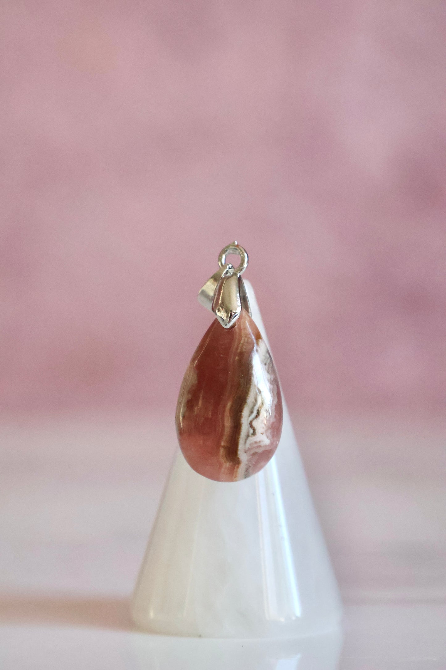 Rhodochrosite Pendant 001