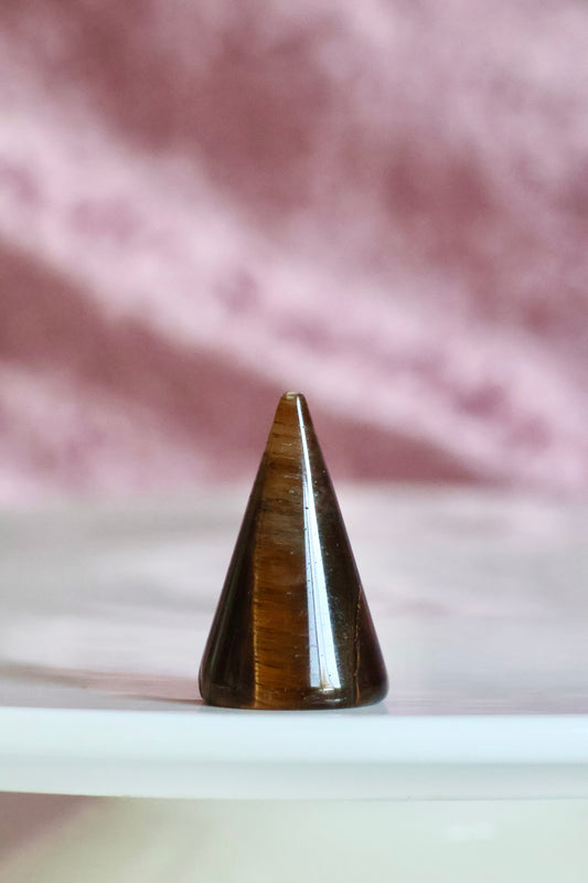 Tiger's Eye Ring Holder