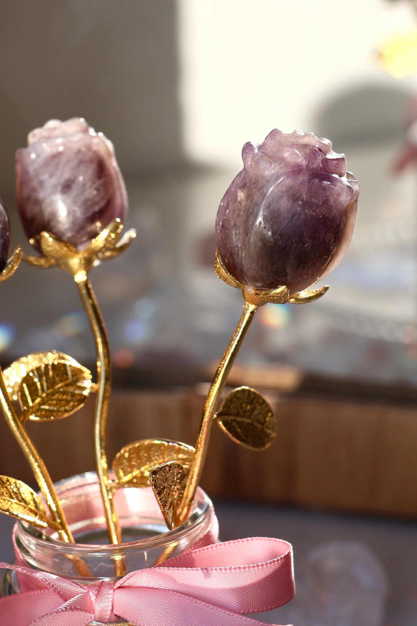 Amethyst Rose - Gold