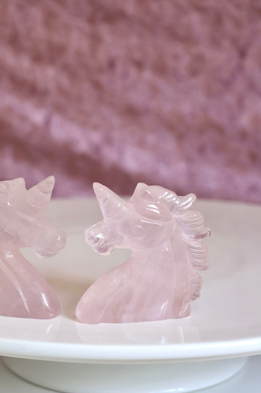 Rose Quartz Unicorn