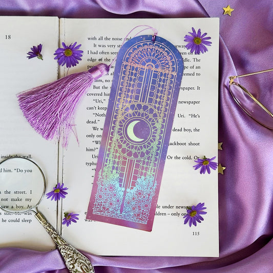 IRIDESCENCE BOOKMARK - PURPLE