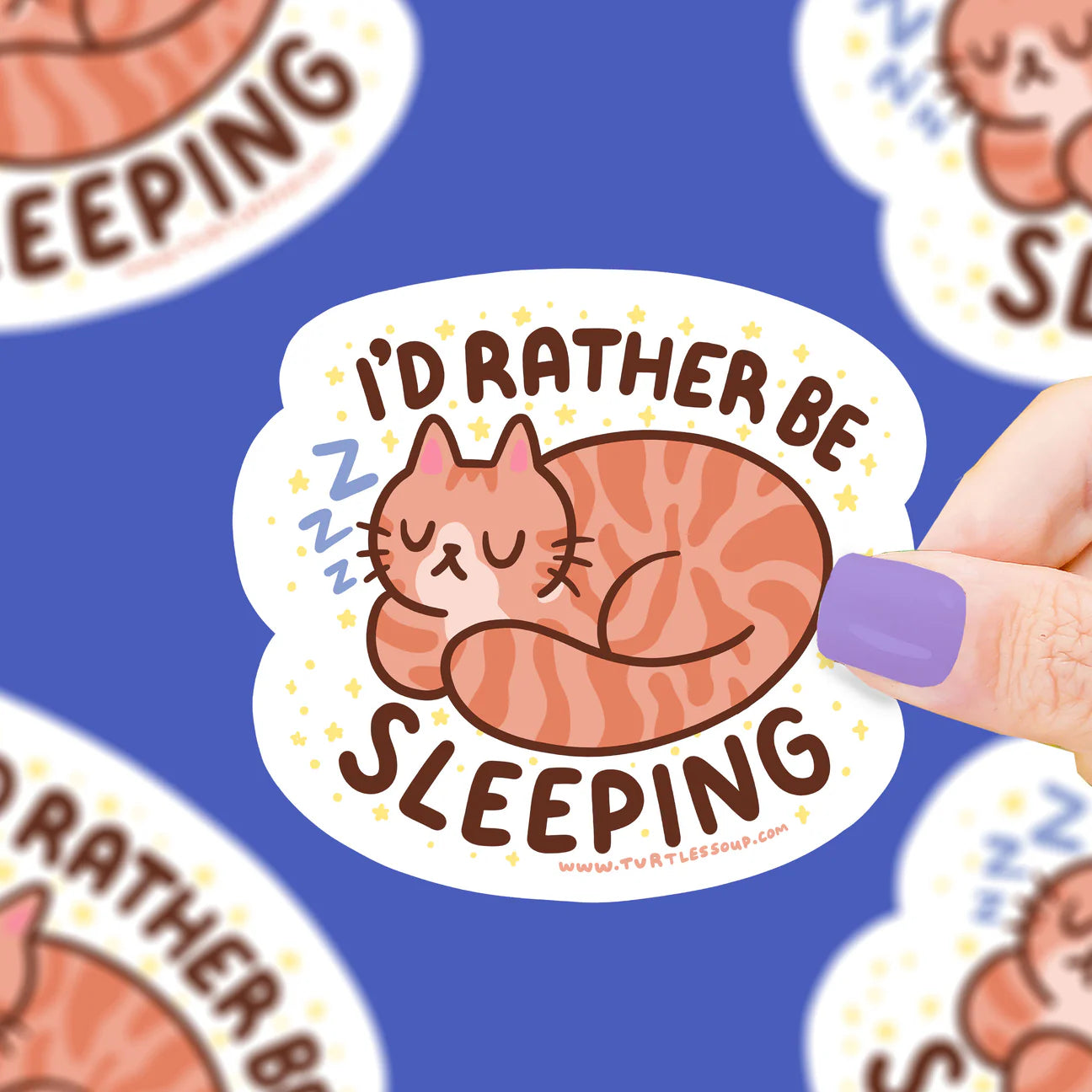 I’d Rather Be Sleeping Vinyl Sticker