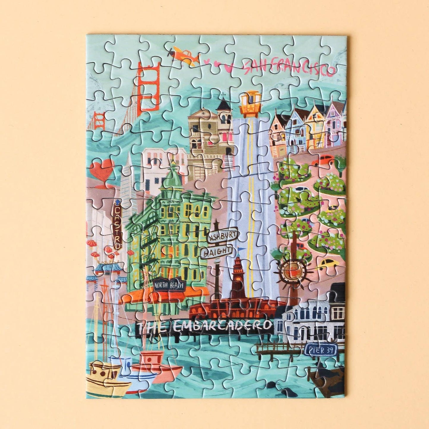 San Francisco mini puzzle, 99 pieces