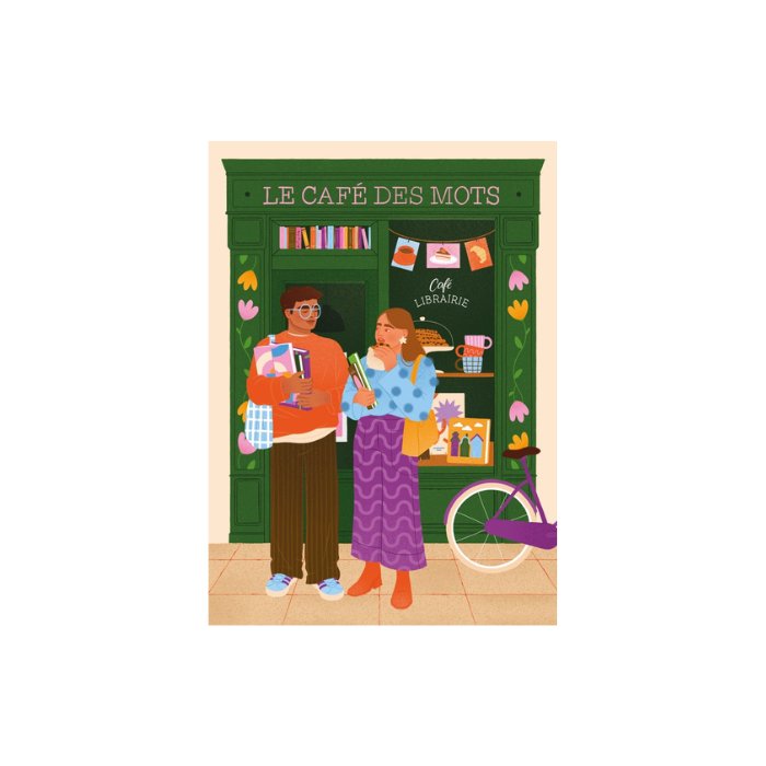 Mini puzzle The Café of Words - Trevell - 99 pieces