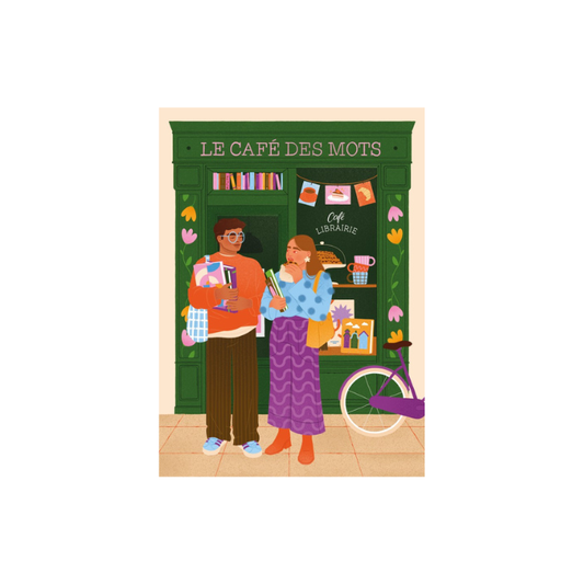 Mini puzzle The Café of Words - Trevell - 99 pieces