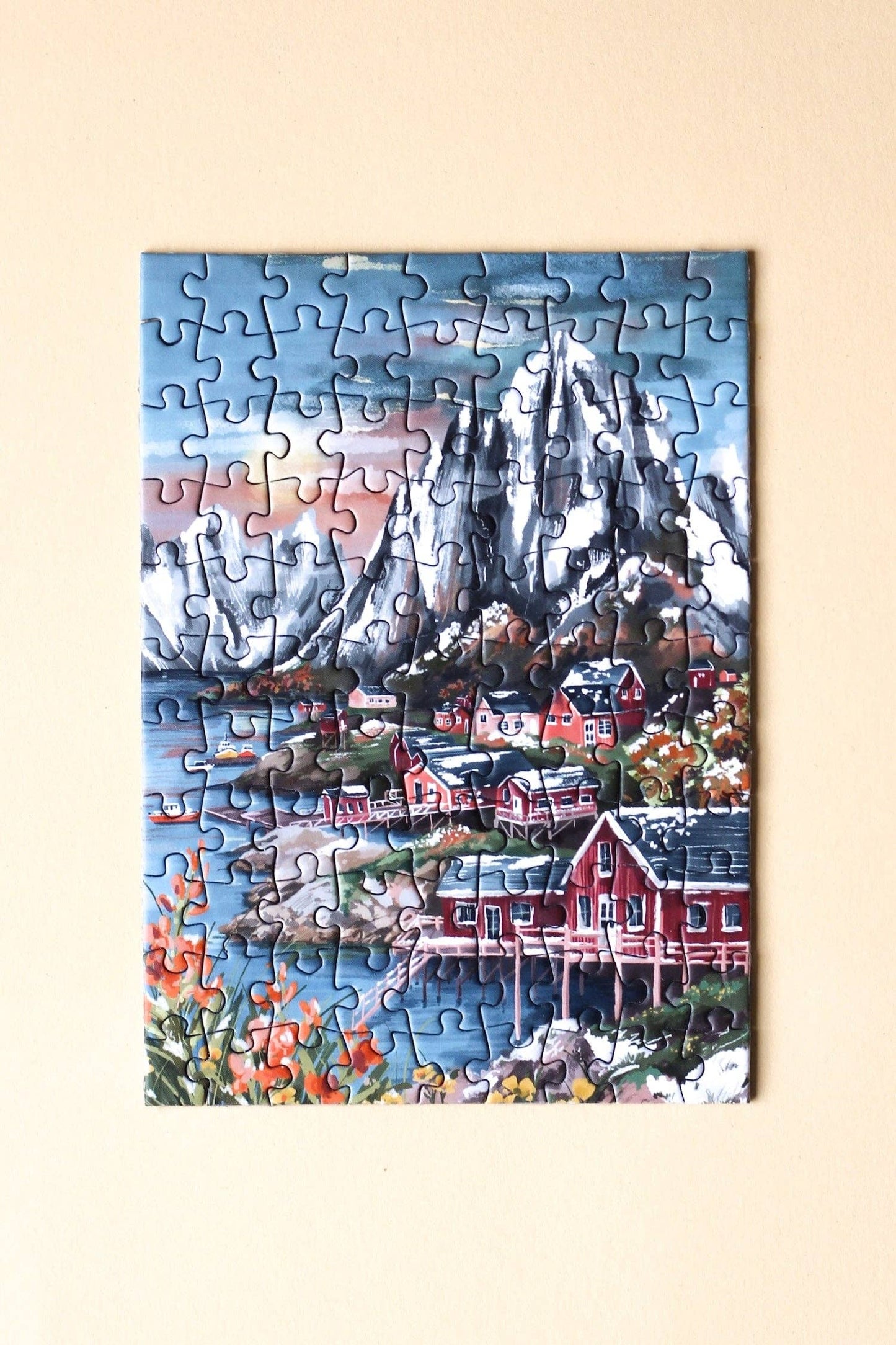 Mini-Puzzle Lofoten Norway, 99 pieces